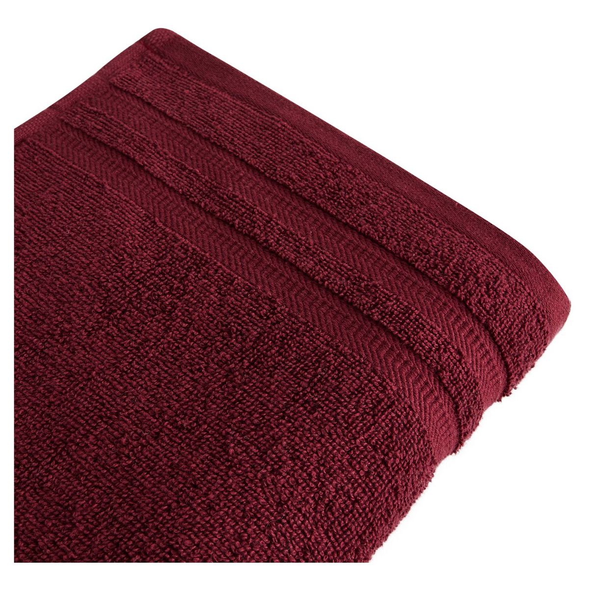 ACTUEL Maxi drap de bain uni en coton 450 g/m²