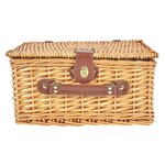 Paris Prix Panier de Pique Nique  4 Personnes  38cm Marron