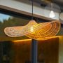 Voir la diapositive 2 : Lumisky Suspension nomade MARBELLA Bois Jute H14CM