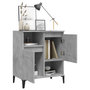 Voir la diapositive 4 : VIDAXL Buffet Gris beton 60x35x70 cm Bois d'ingenierie