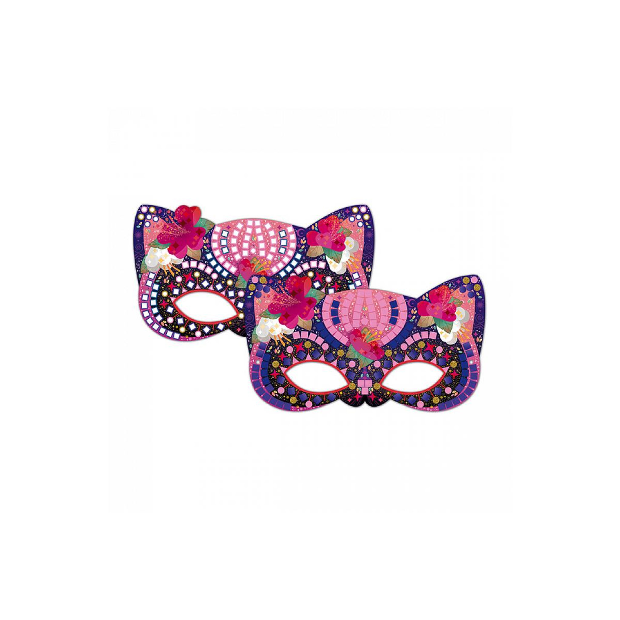 Juratoys-Janod Mosaiques Masques Kit Creatif