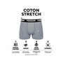 Voir la diapositive 2 : FREEGUN Lot de 4 Boxers garçon en coton
