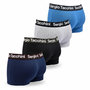 Voir la diapositive 3 : SERGIO TACCHINI Sergio Tacchini Pack de Boxers Homme Lot de 4
