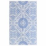 VIDAXL Tapis d'exterieur ARAKIL Bleu azure 190x290 cm PP