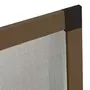 VIDAXL Moustiquaire pour fenetres Marron 80x100 cm