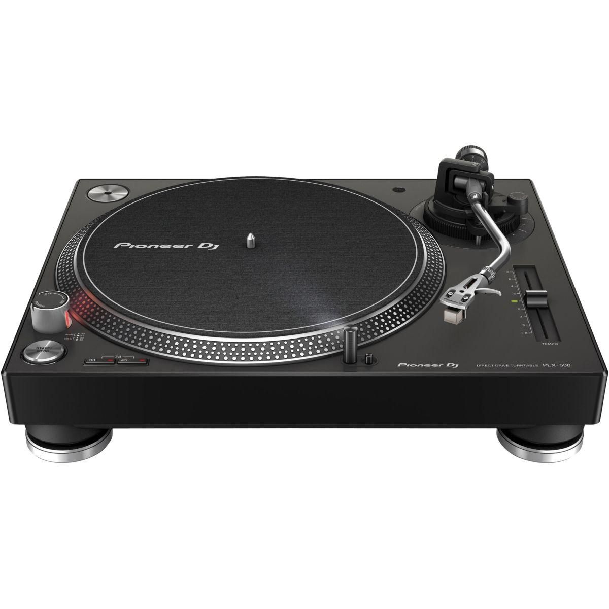 Pioneer Platine vinyle PLX-500 noire
