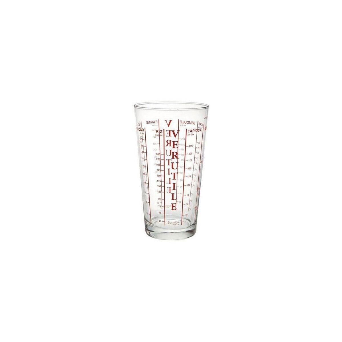 Bormioli rocco Verre doseur verre mesureur 58 cl Verutile