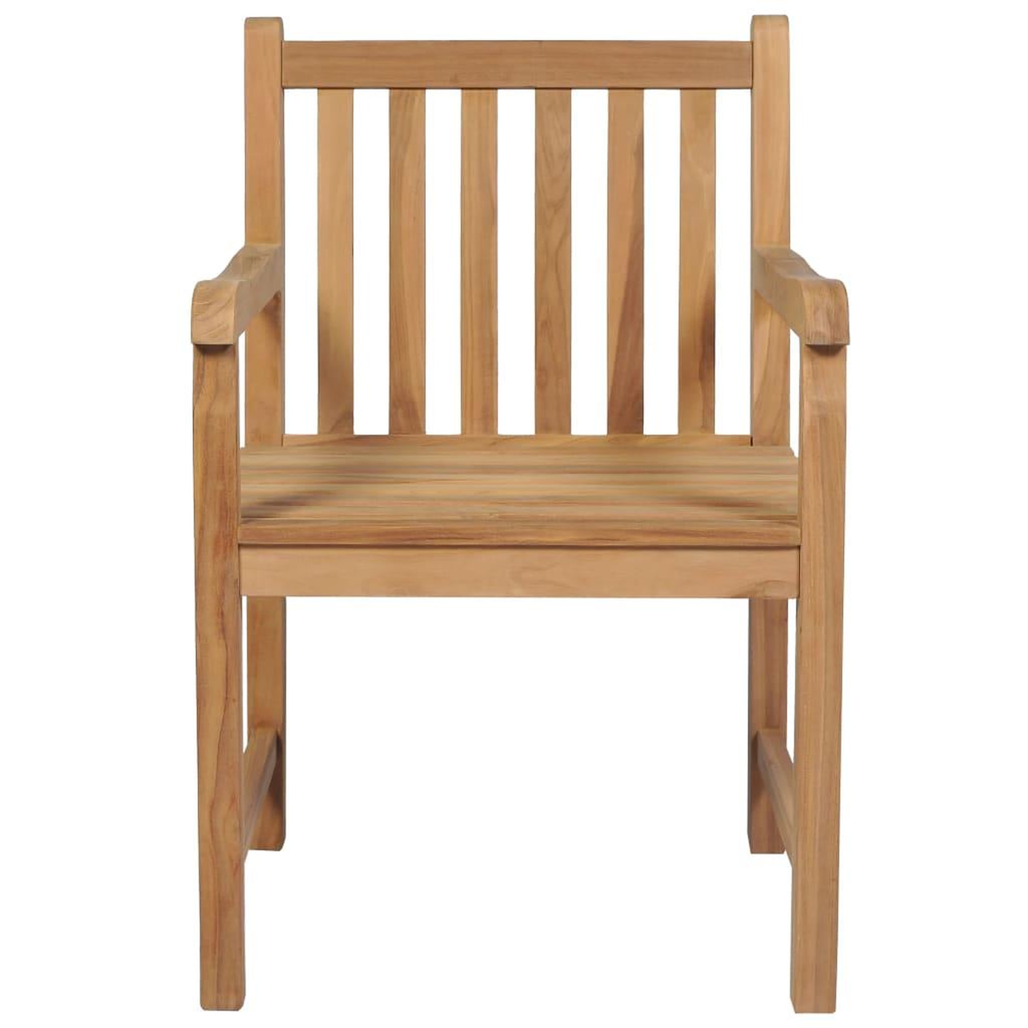 Voir la diapositive 5 : VIDAXL Chaises de jardin lot de 6 et coussins gris Bois de teck solide