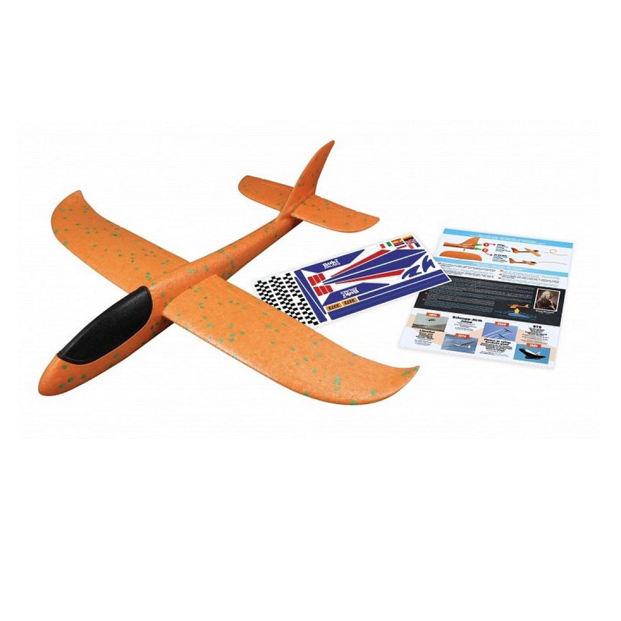 Voir la diapositive 2 : BUKI Planeur pour looping 48 cm