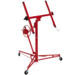 ID MARKET Lève plaques de plâtre XXL avec plateforme élévatrice inclinée