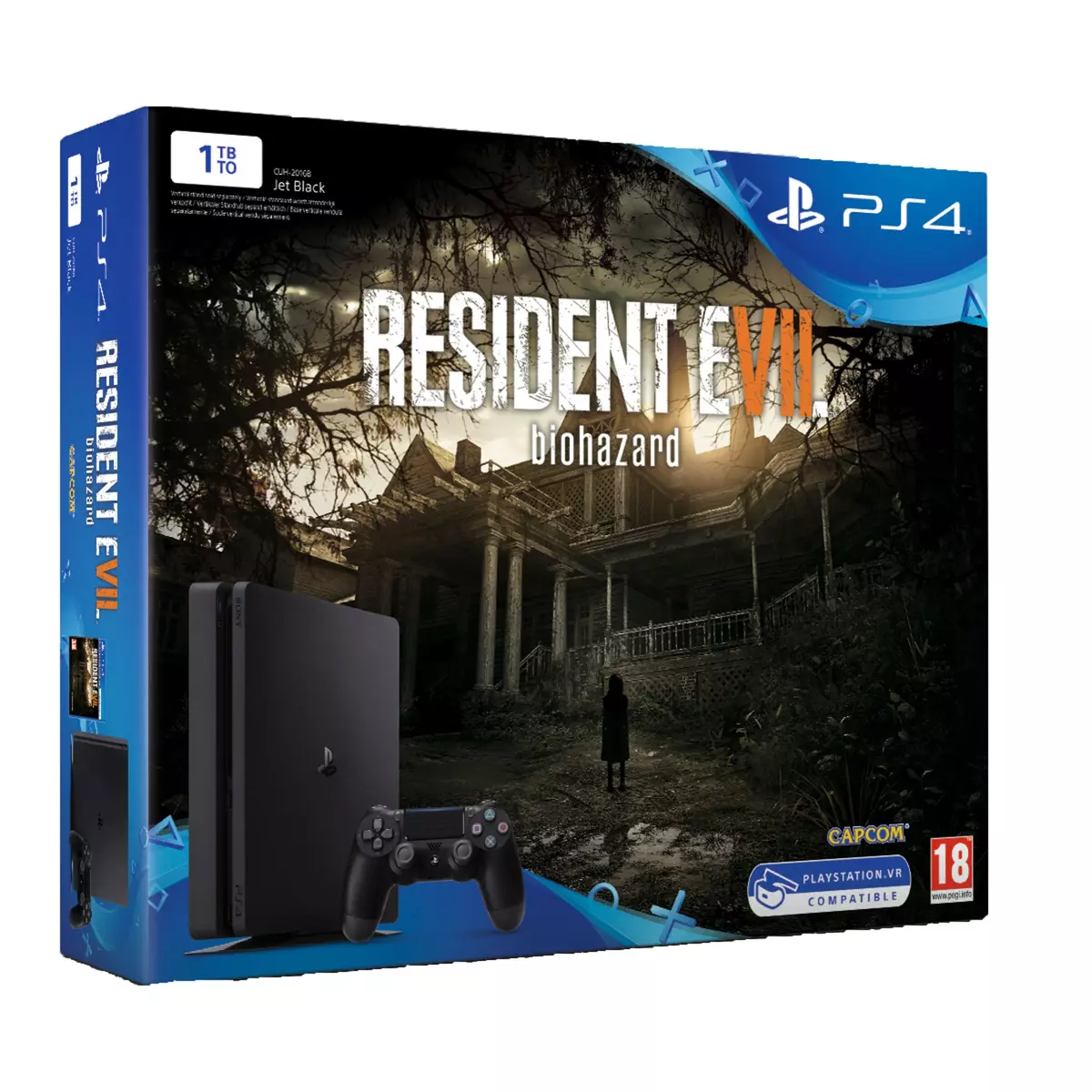 Pack Console PS4 Slim 1To - Resident Evil VII