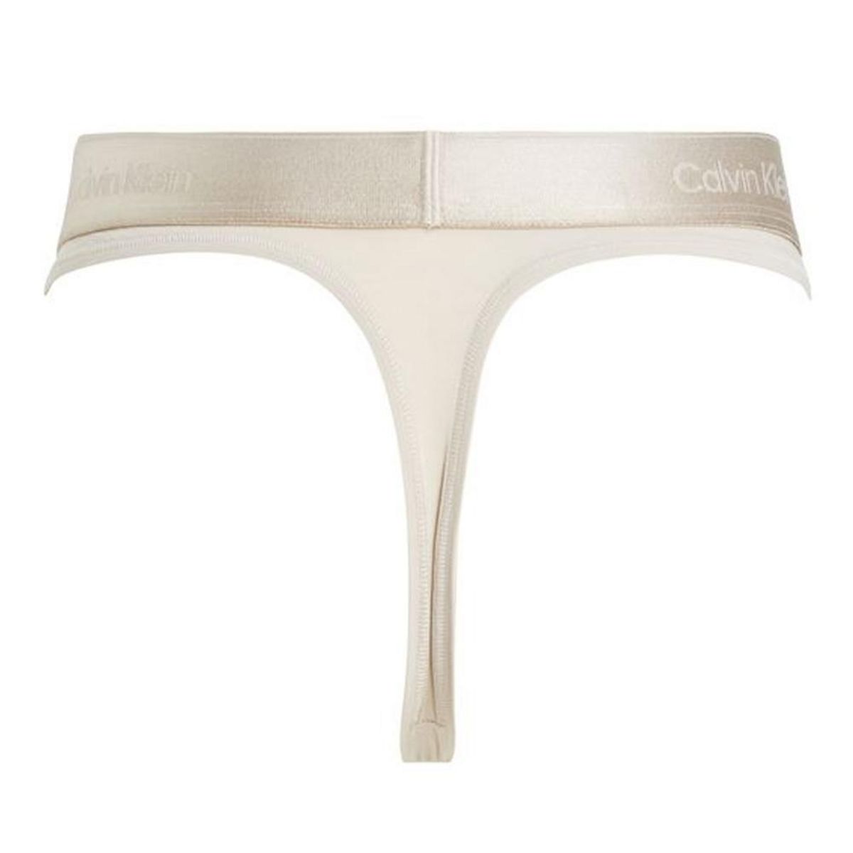 CALVIN KLEIN JEANS String Ecru Femme Calvin Klein Jeans Thong