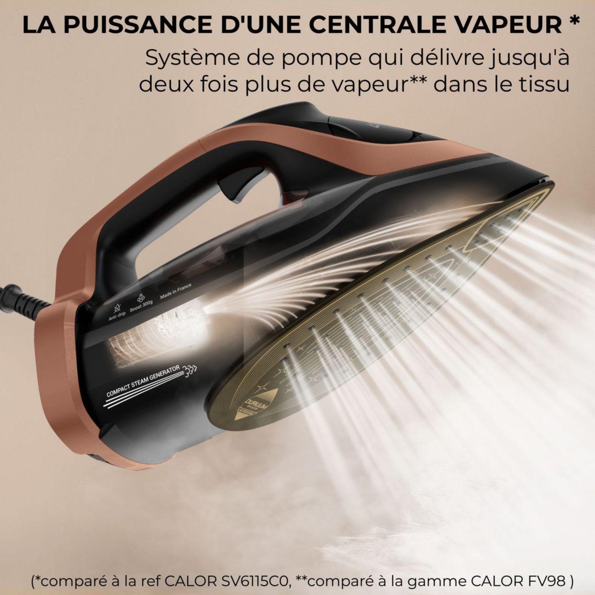 Voir la diapositive 3 : CALOR Fer à repasser FV9E50C0 Ultimate Power Pro