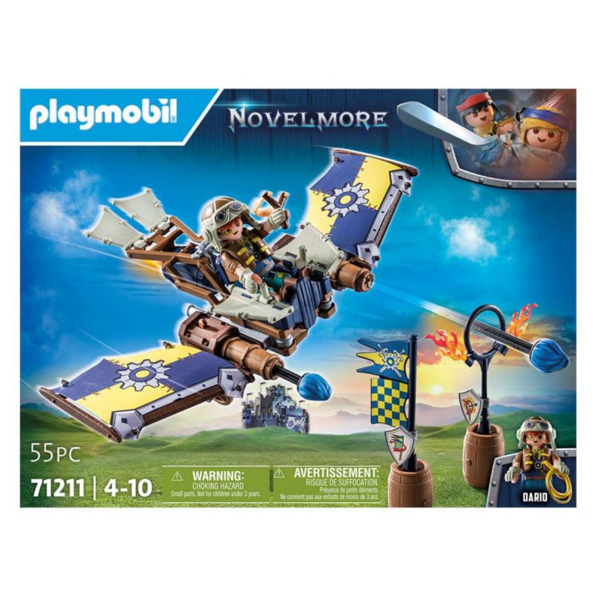PLAYMOBIL Playmobil Novelmore Dario's glider - 71211 71211
