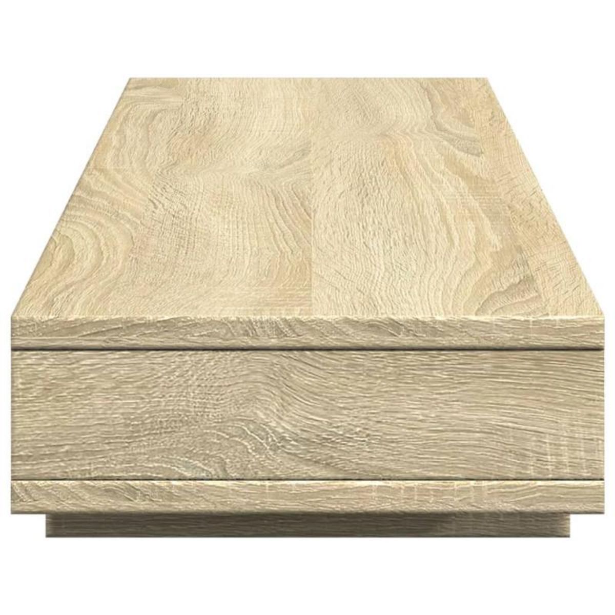 VIDAXL Support de moniteur chêne sonoma 100x27x15 cm bois d ingénierie