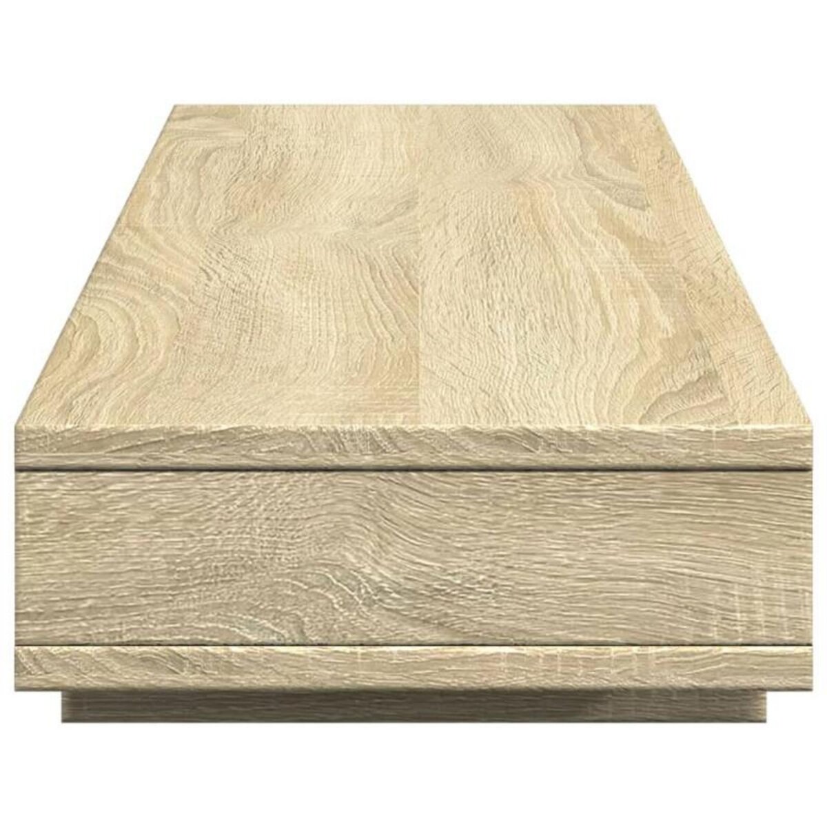 VIDAXL Support de moniteur chêne sonoma 100x27x15 cm bois d ingénierie