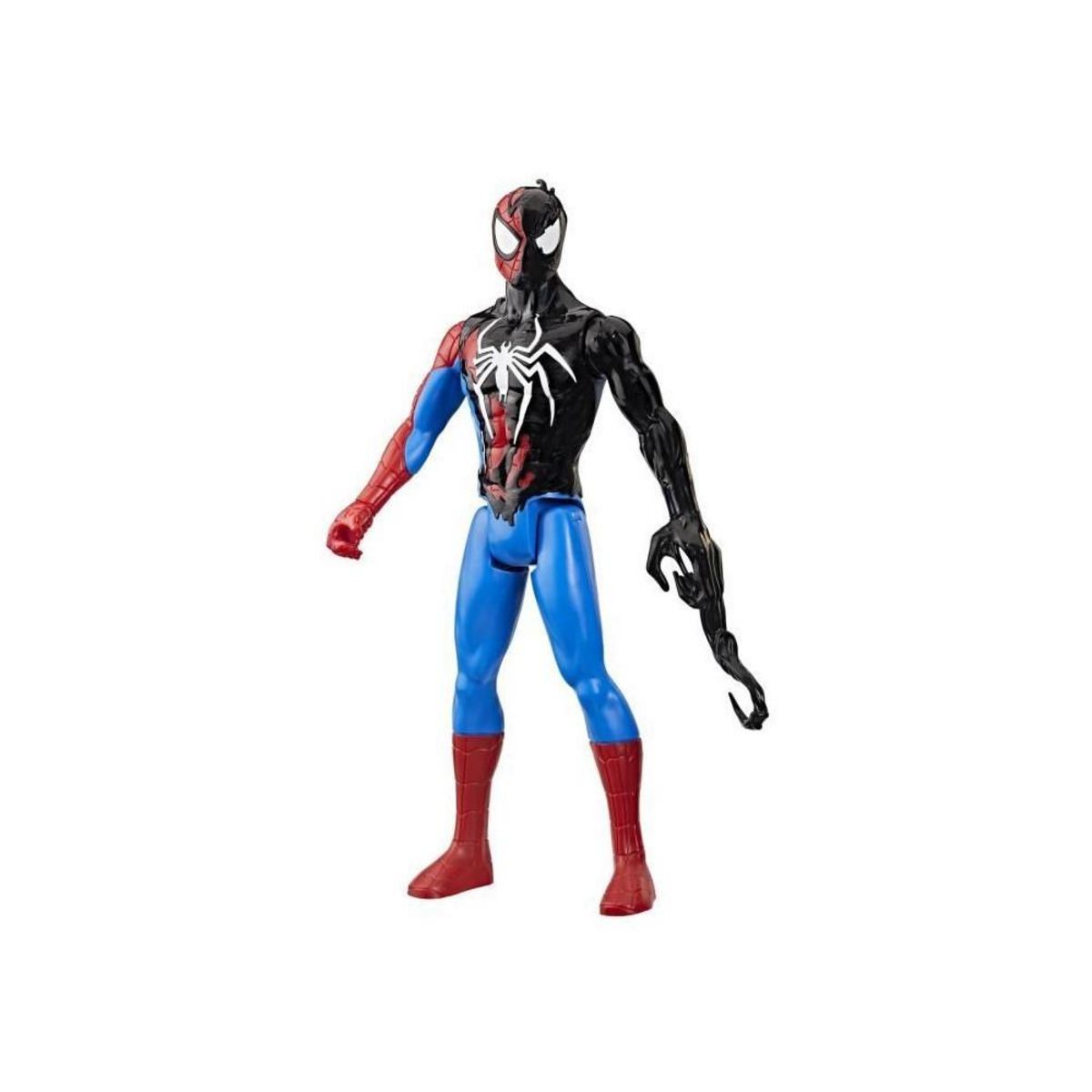 HASBRO Figurine Spider-Man VenomVersus de 30 cm, Titan Hero Series, Marvel Spider-Man VenomVersus, des 4 ans