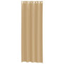 Voir la diapositive 4 : VIDAXL Rideaux en voile avec œillets 2 pcs sable