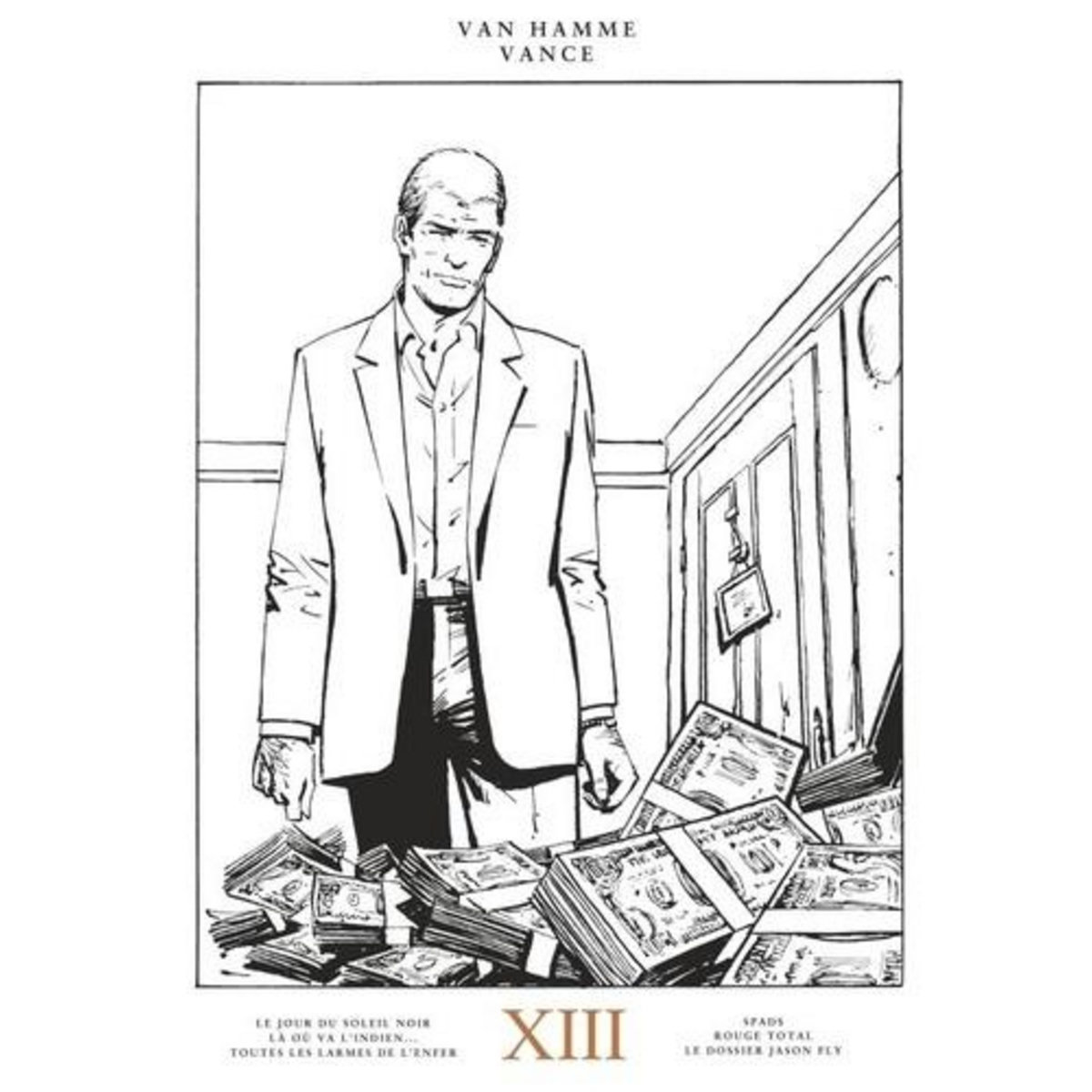 XIII INTEGRALE 1 : TOME 1 A 6. EDITION SPECIALE EN NOIR & BLANC, Van Hamme Jean