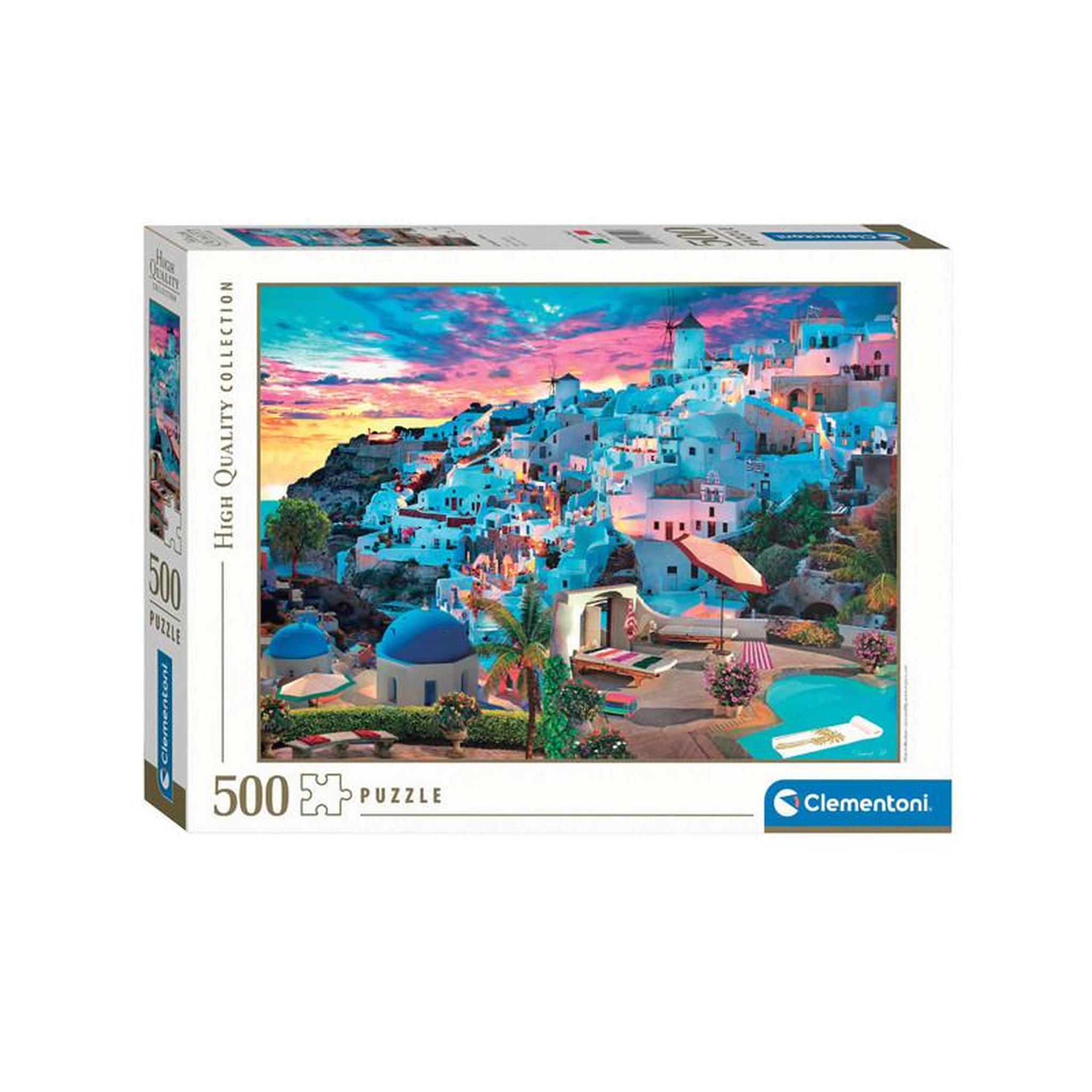 CLEMENTONI Clementoni Jigsaw Puzzle Greece View, 500pcs. 35149