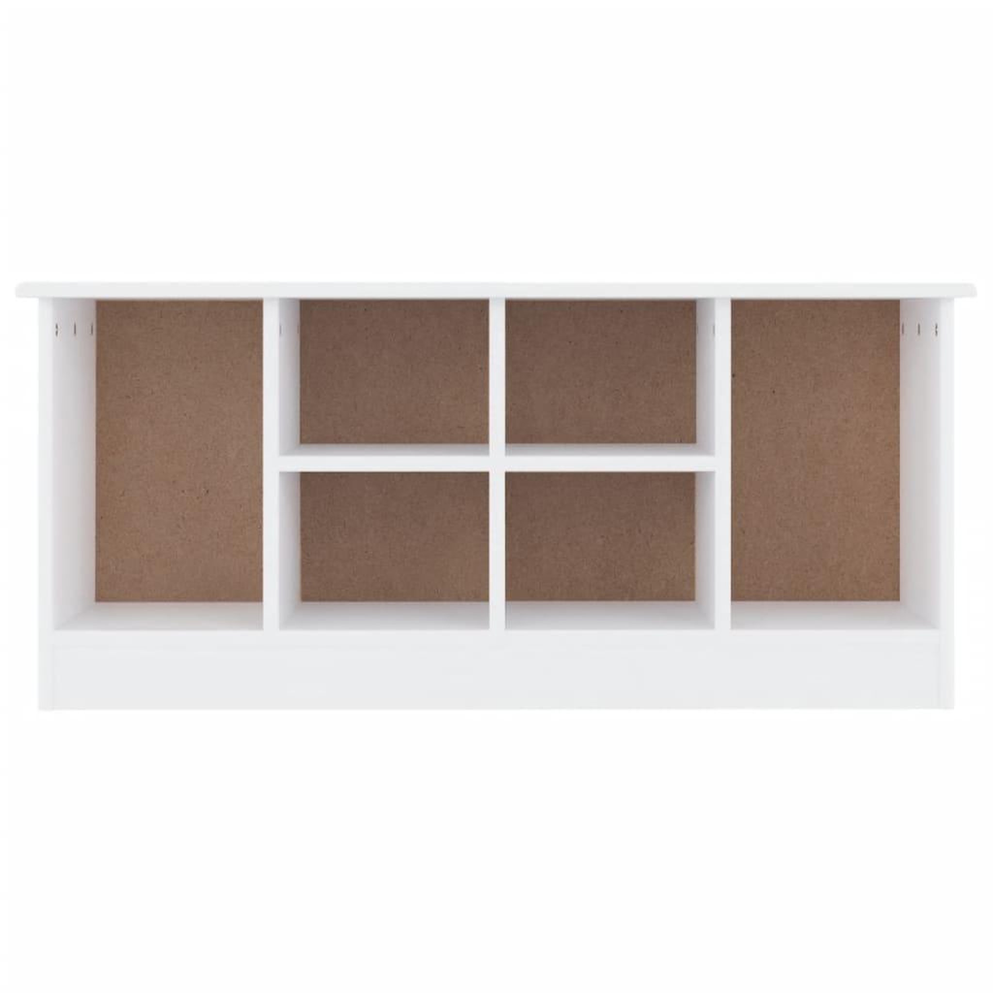 Voir la diapositive 3 : VIDAXL Banc a chaussures ALTA blanc 100x35x45 cm bois massif de pin