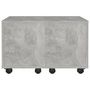 Voir la diapositive 5 : VIDAXL Table basse gris beton 60x60x38 cm bois d'ingenierie