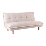 Paris Prix Canapé Convertible 2 Places  Gertrud  182cm Beige
