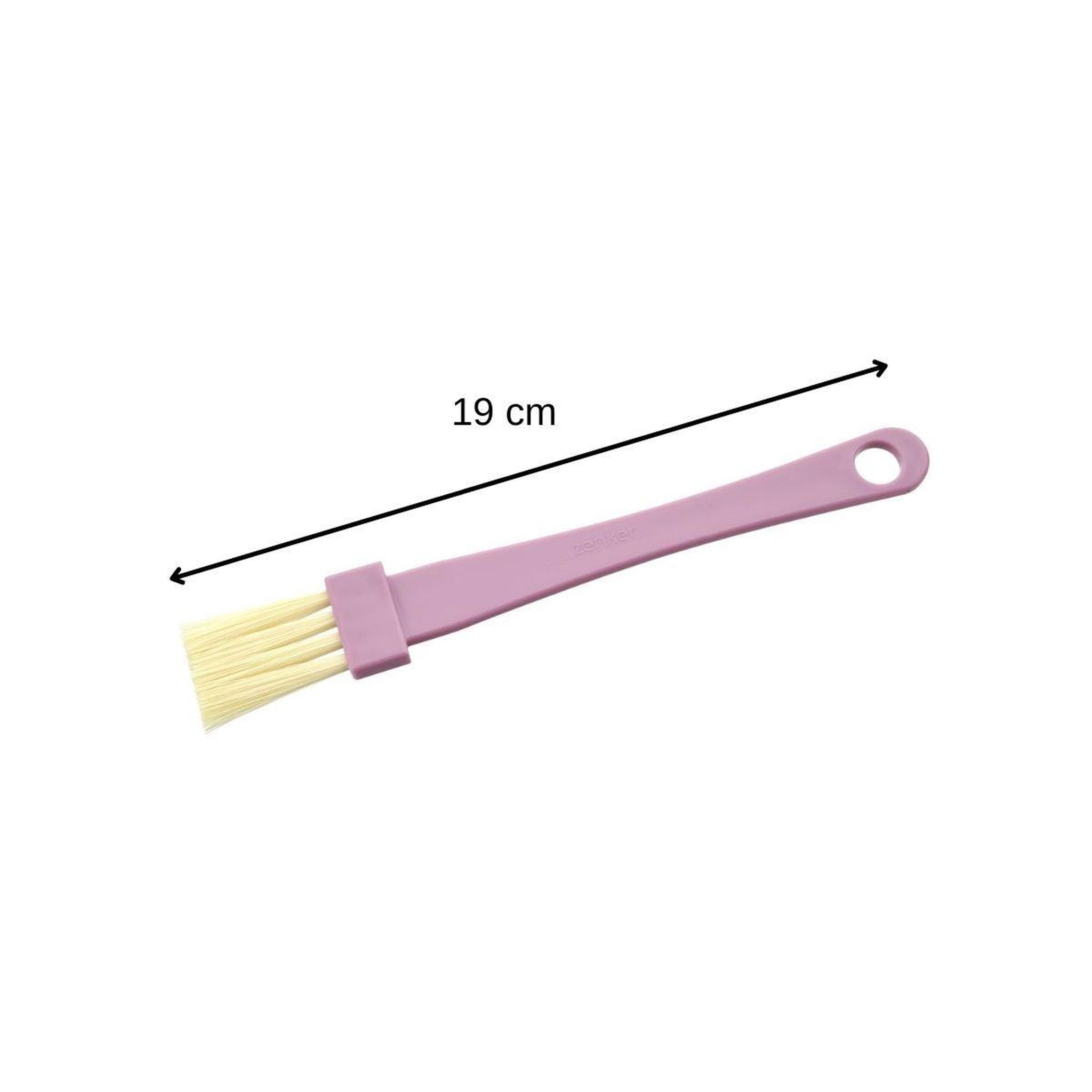 Voir la diapositive 3 : ZENKER Pinceau de cuisine et de pâtisserie 19 cm en poils synthétiques zenker sweet sensation