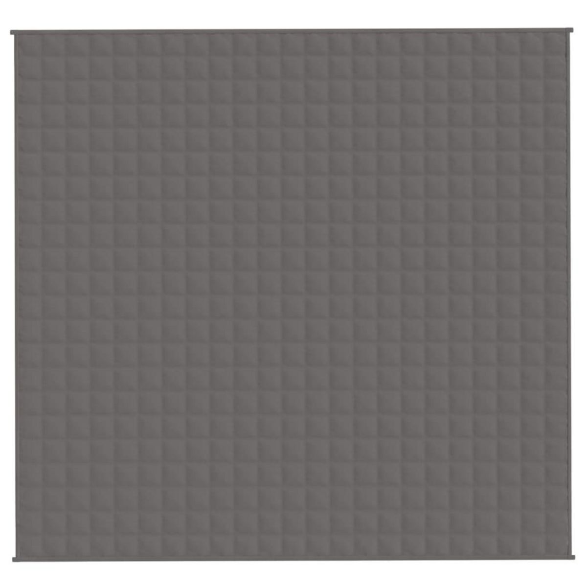 VIDAXL Couverture lestee Gris 220x230 cm 15 kg Tissu