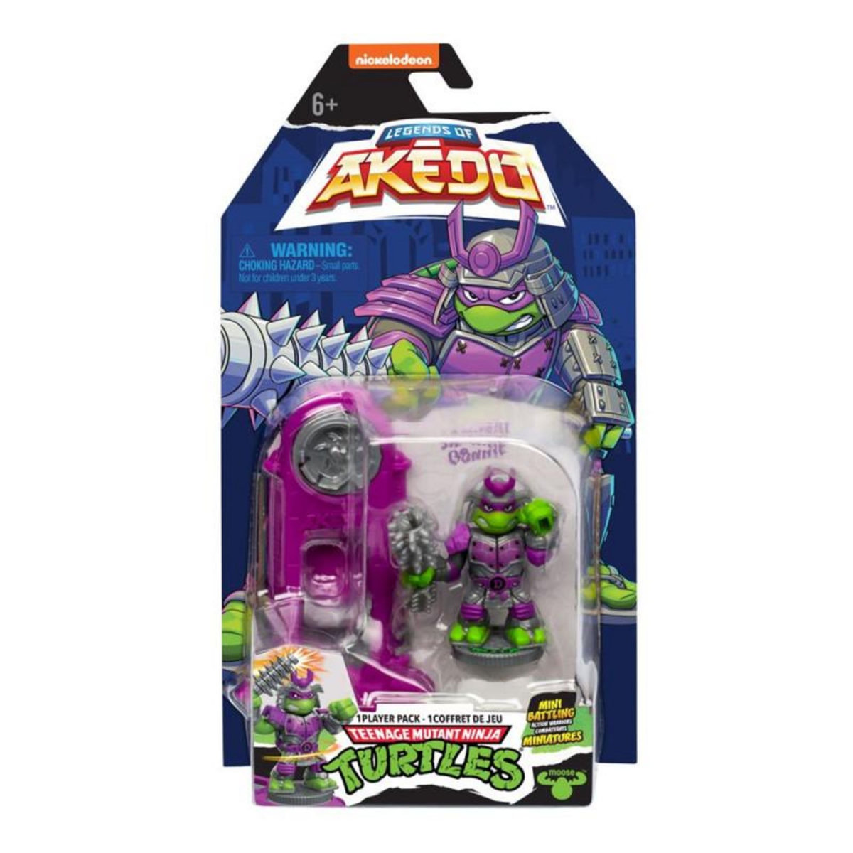 Makedo Figurine Akedo Guerrier Tortue Ninja Modèle aléatoire