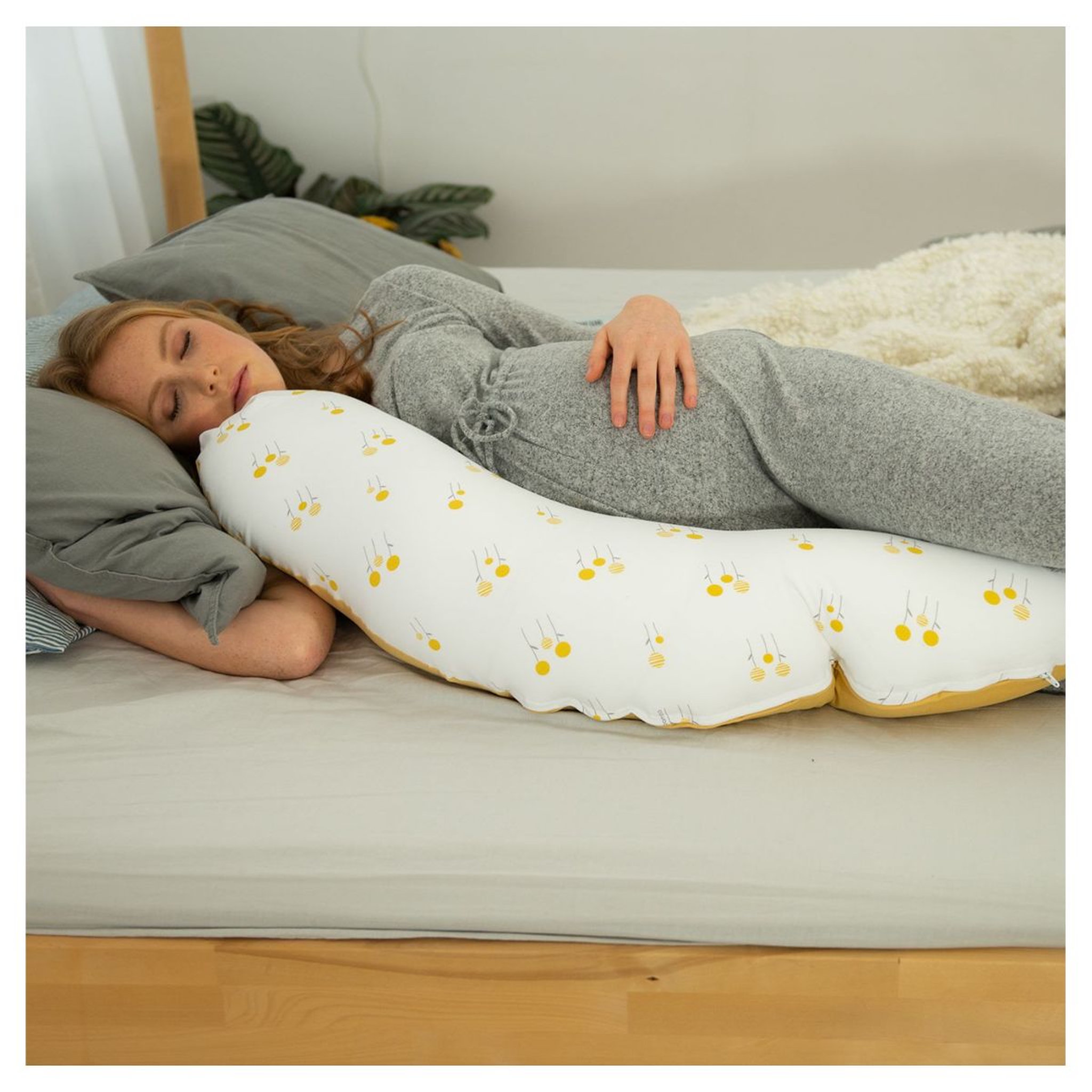 Voir la diapositive 5 : BABYMOOV Coussin de Maternité doomoo Buddy 