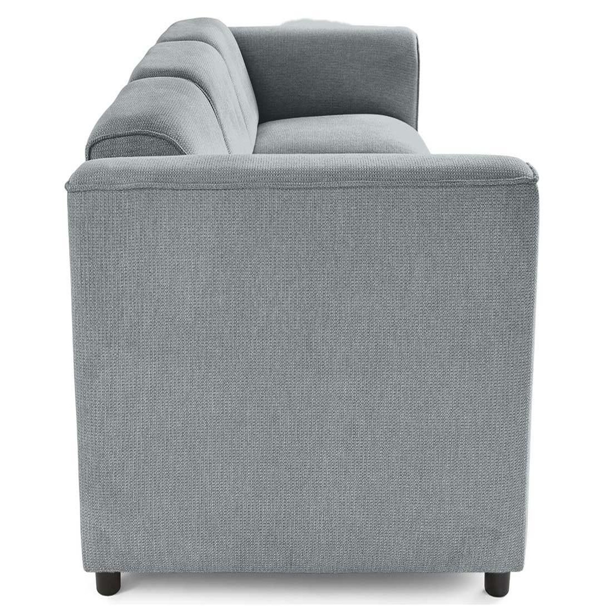 Voir la diapositive 5 : LISA DESIGN Suaro - canapé modulable 3 places en tissu texturé
