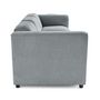 Voir la diapositive 5 : LISA DESIGN Suaro - canapé modulable 3 places en tissu texturé