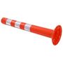Voir la diapositive 3 : VIDAXL Borne de controle du trafic 5 pcs Plastique 75 cm