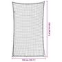 Voir la diapositive 6 : VIDAXL Filet pour remorque avec corde elastique noir 2,5x1,5 m PP