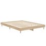 Voir la diapositive 5 : VIDAXL Cadre de lit sans matelas chene sonoma 140x190 cm