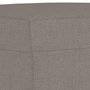 Voir la diapositive 5 : VIDAXL Repose-pied Taupe 70x55x41 cm Tissu