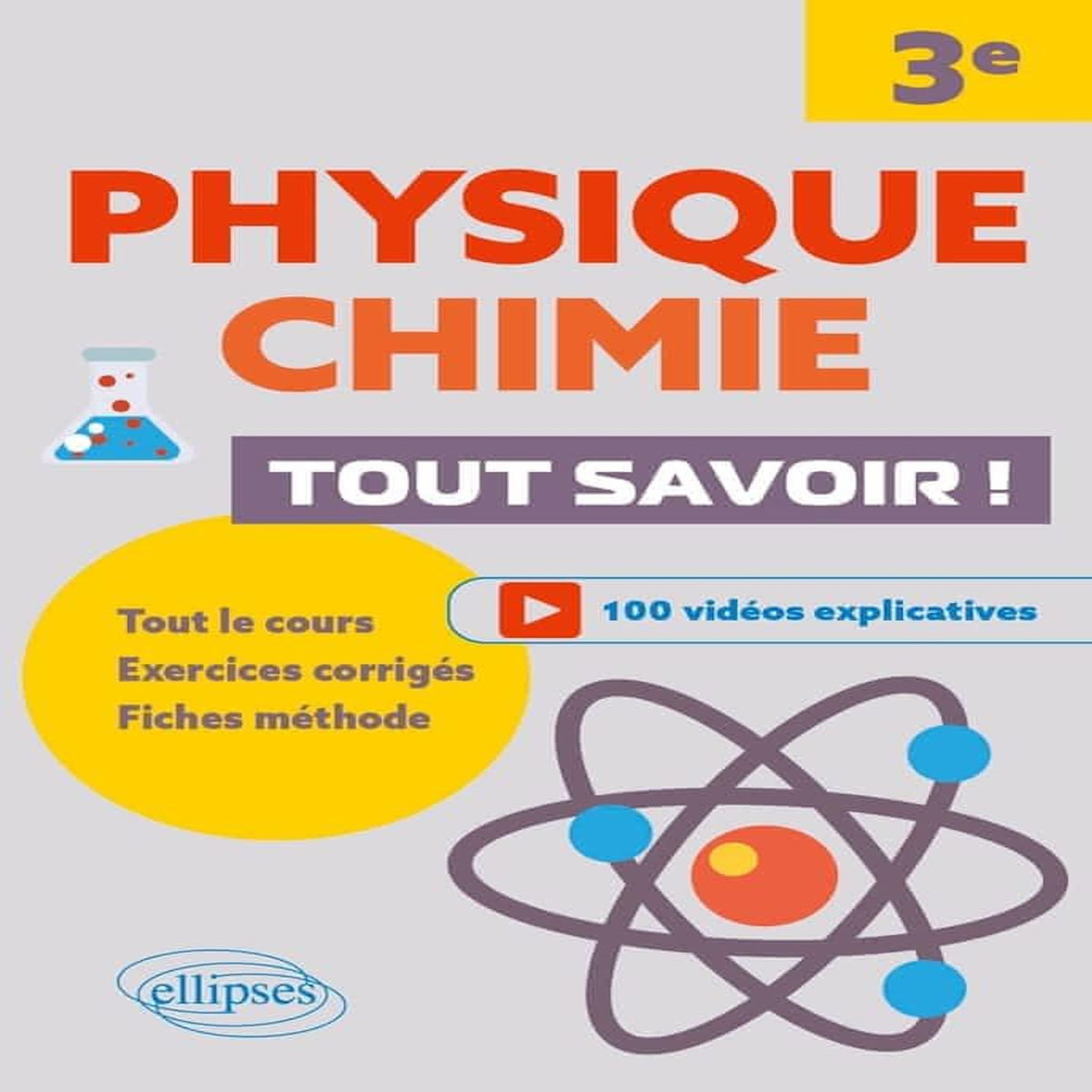 PHYSIQUE-CHIMIE 3E. TOUT SAVOIR !, Fritsch-Vinson Nathan