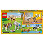 Voir la diapositive 9 : LEGO Creator 31137 - Adorables chiens,  Figurines de Teckel, Carlin, Caniche, Jouet de Construction