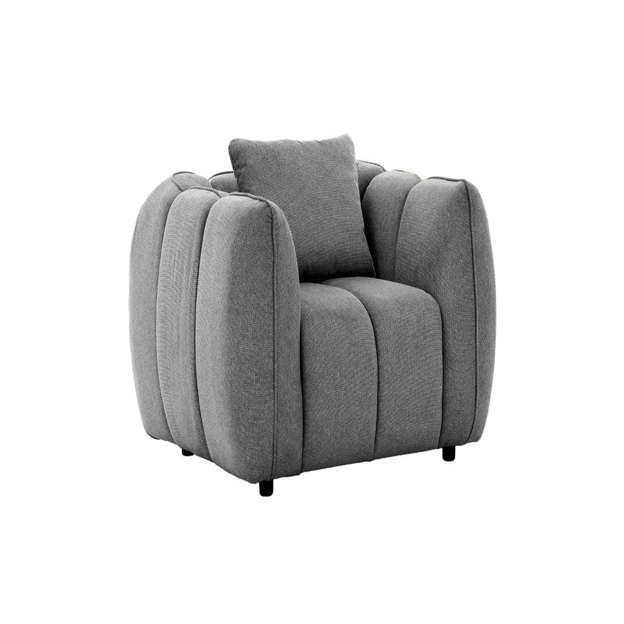 Voir la diapositive 6 : CASANOVA PARIS HAVANA - Fauteuil tissu lisse
