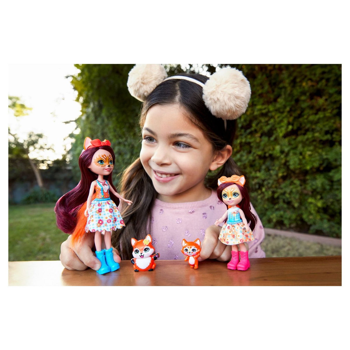 Enchantimals Mini-poupée Enchantimals - Felicity renard et Petite s&oelig;ur