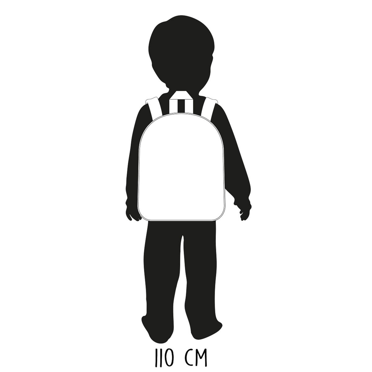 Sac maternelle rouge SAM LE POMPIER