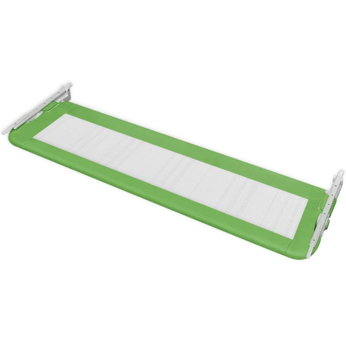 VIDAXL Barriere de lit de securite pour tout-petits 2pcs Vert 150x42cm