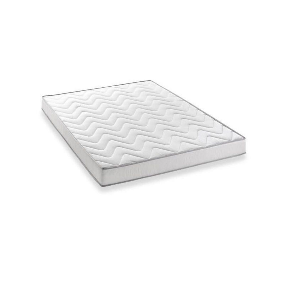DEKO DREAM DEKO DREAM Ensemble Memoflex Matelas 140 x 190 cm + sommier - 5 zones et mémoire de forme - 16 cm