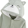 Voir la diapositive 3 : Petit Béguin Ensemble bébé sweat-shirt à capuche et pantalon en molleton Abou