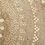 Voir la diapositive 2 : ATMOSPHERA Tapis rond jute vegetale  Shine  diamètre 115 cm Atmosphera