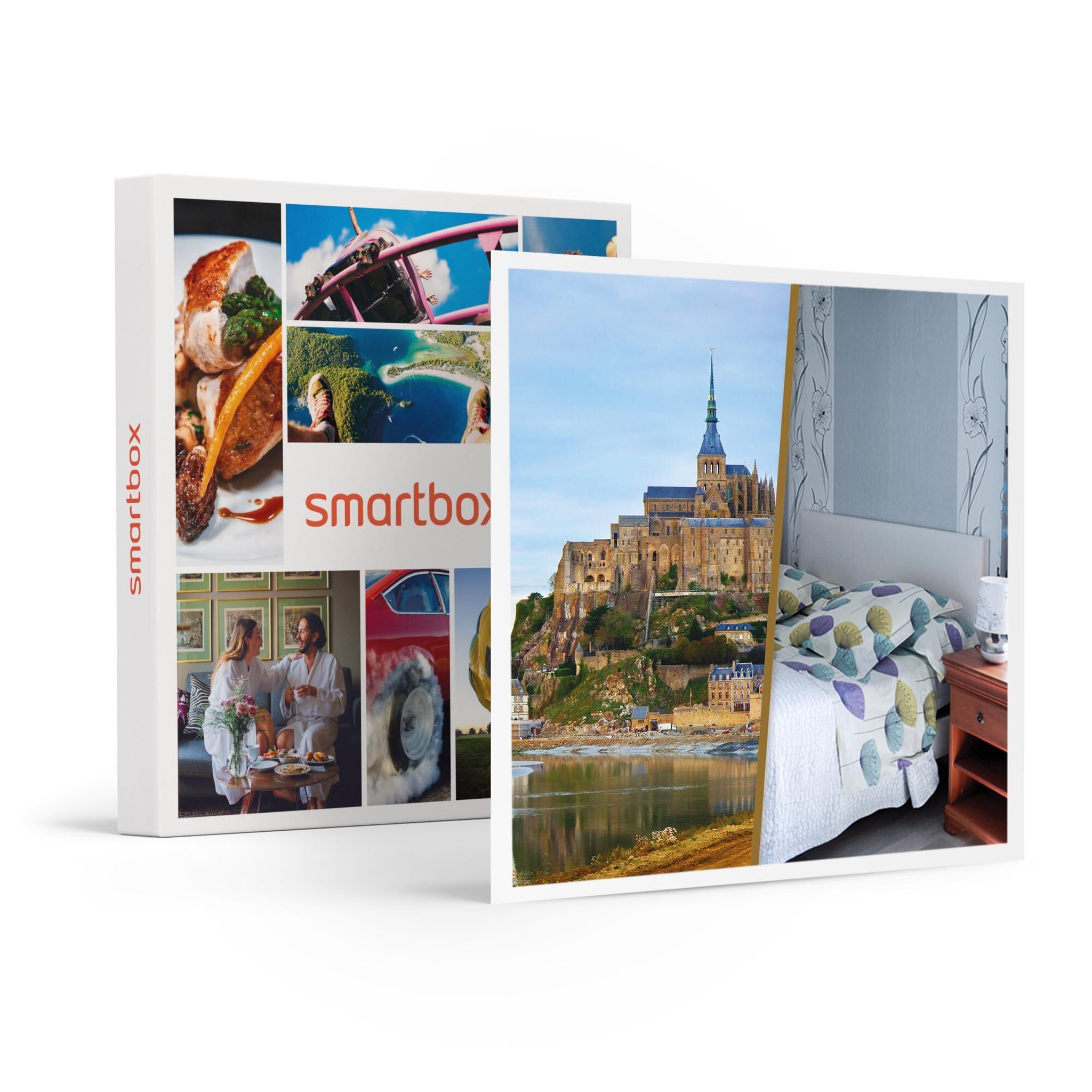 Voir la diapositive 1 : Smartbox Séjour 2 nuits avec 2h de visite guidée du mont Saint-Michel - Coffret Cadeau Multi-thèmes