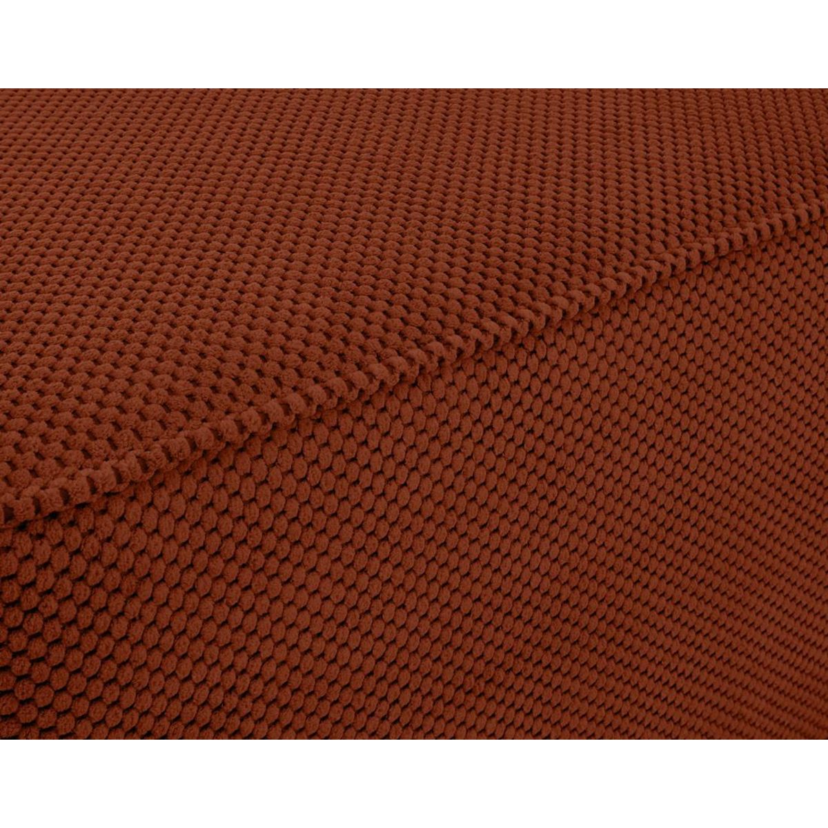 BEST MOBILIER Topaze - pouf - en velours texturé