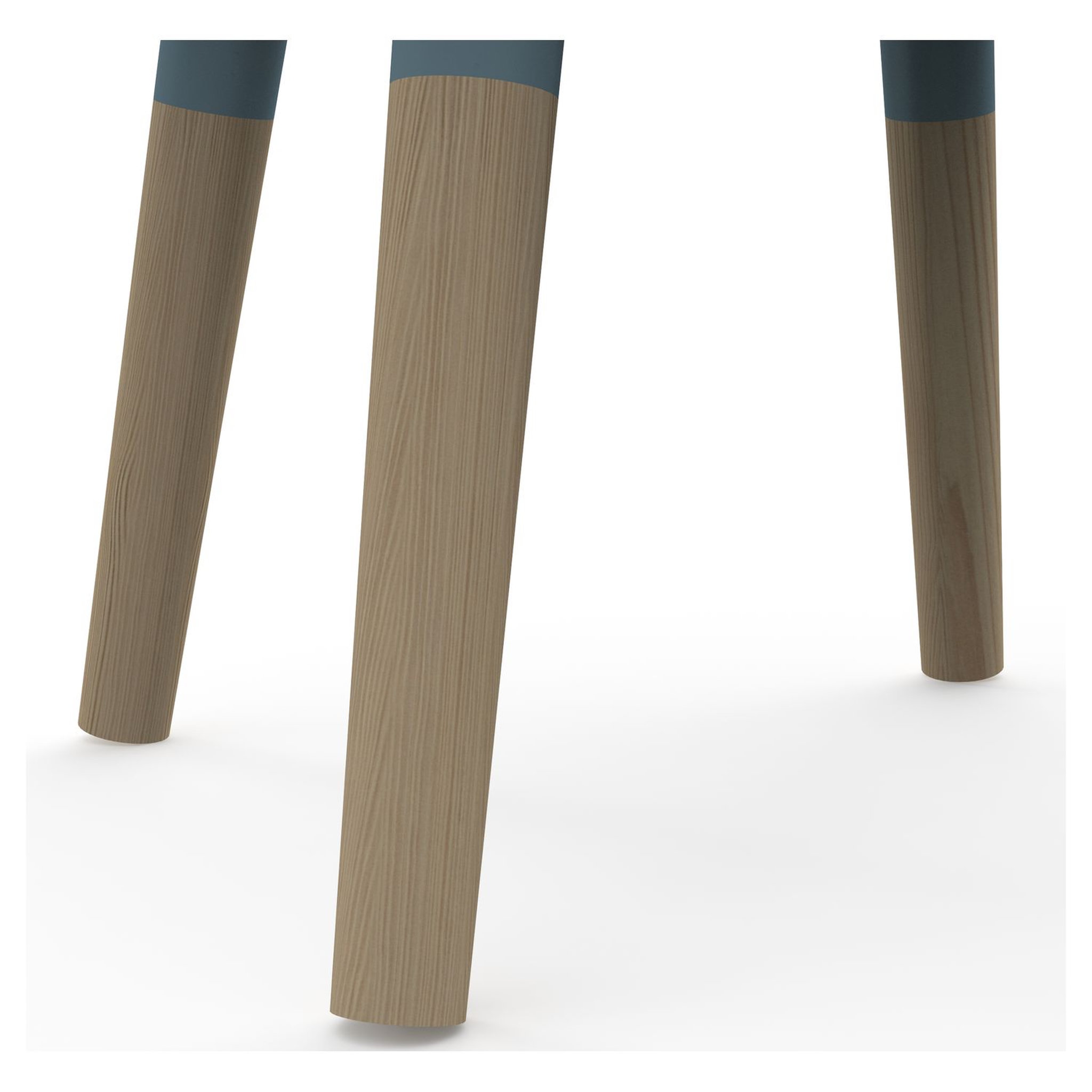 Voir la diapositive 4 : Set enfant 1 table 2 chaises bleu LINIA