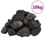 Voir la diapositive 2 : VIDAXL Roches volcaniques 10 kg noir 5 8 cm